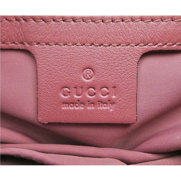 Gucci Floral Backpack - Pink and Brown - Picture 15 of 16